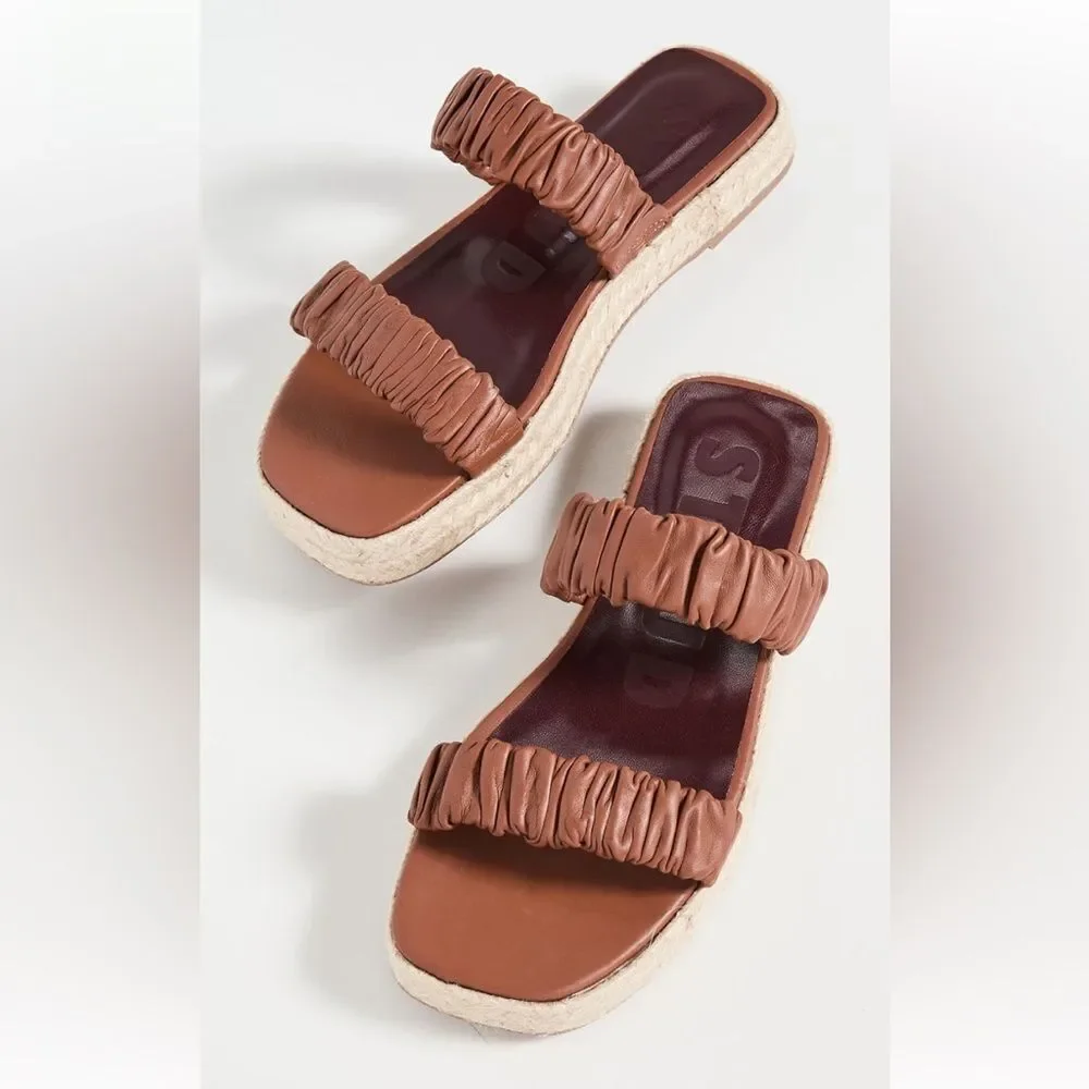 NEW Staud Maya Espadrille Sandal size EU36 US6